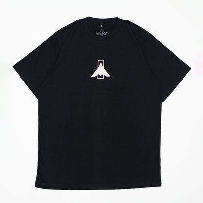 Kaos Logo Warna Hitam Lengan Pendek